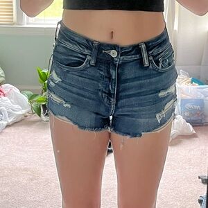 American Eagle ripped jean shorts!